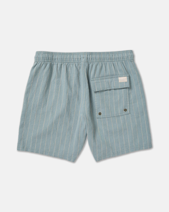 RVCA MEN'S SANDS ELASTIC 17" SHORT - LEAD