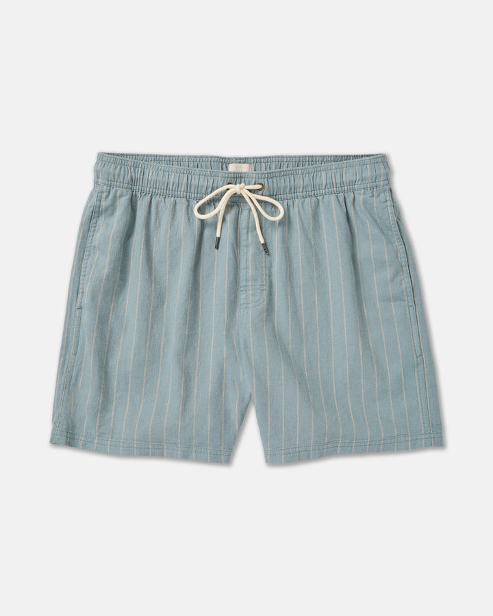 RVCA MEN'S SANDS ELASTIC 17" SHORT - LEAD
