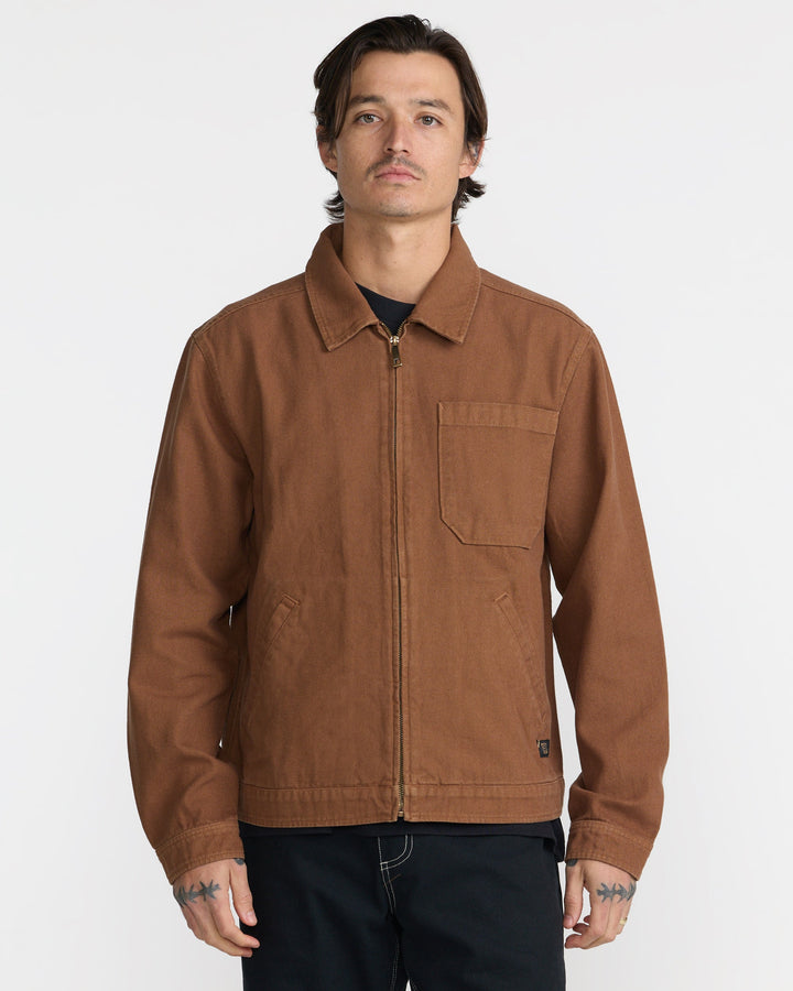 RVCA Men's Dayshift 2 Jacket - Rawhide - Sun Diego Boardshop