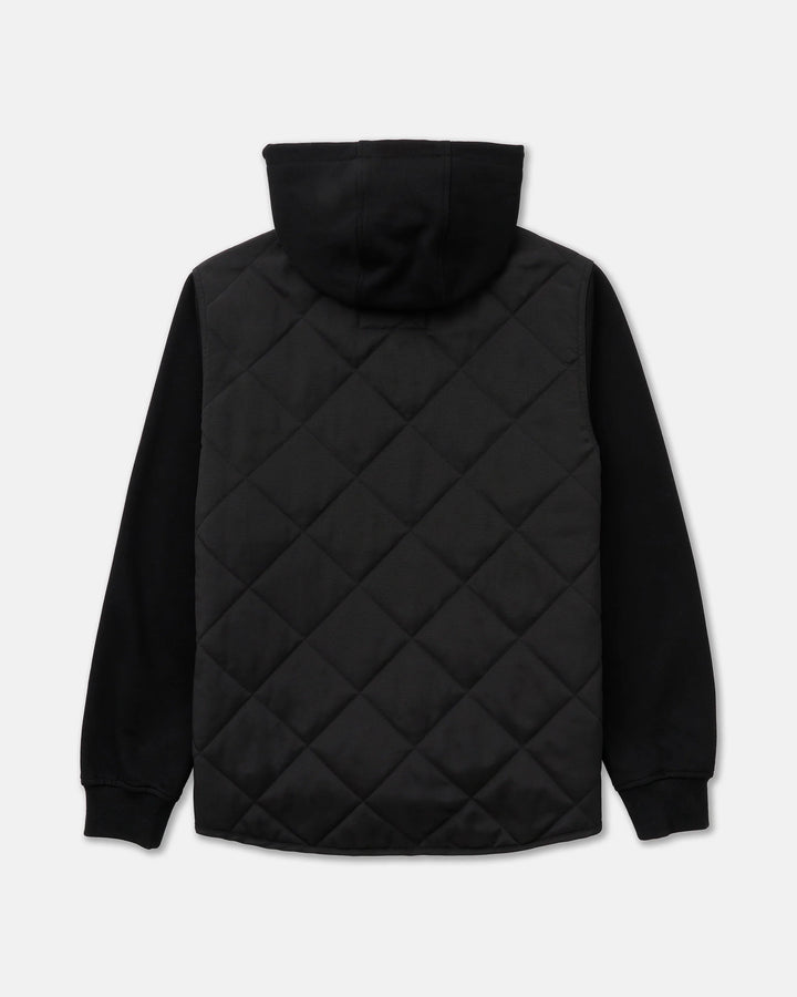 RVCA Men's Warner Hooded Puffer Jacket - RVCA Black - Sun Diego Boardshop