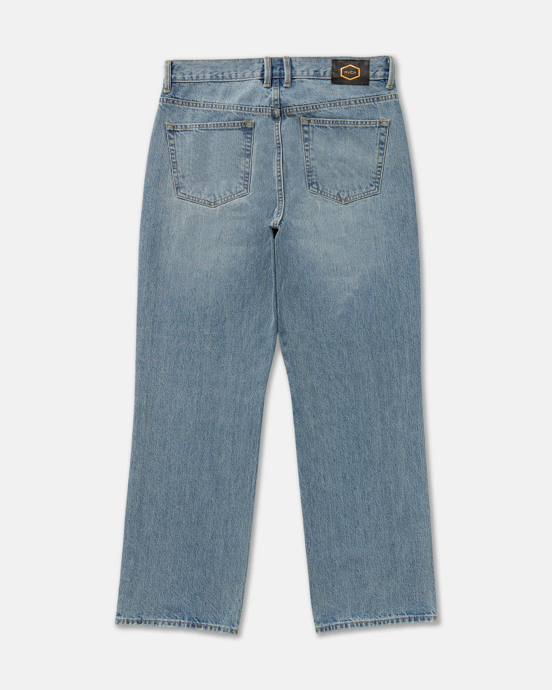 RVCA Men's Americana Dayshift Relaxed Fit Jean - Stone Wash - Sun Diego Boardshop