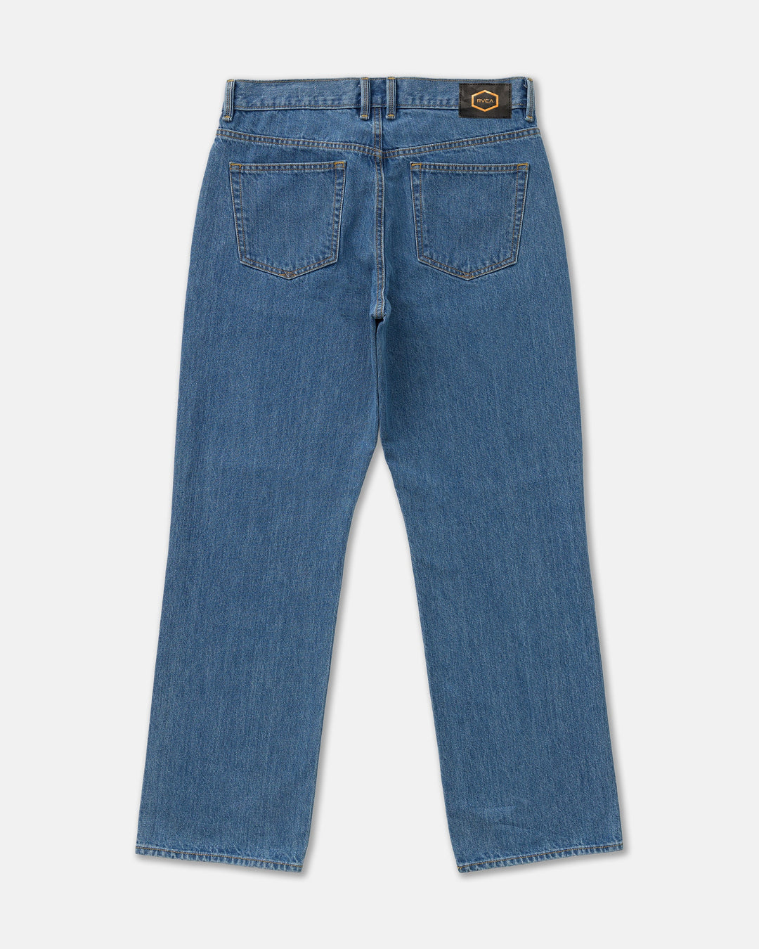 RVCA Men's Americana Dayshift Relaxed Fit Jean - Blue Collar - Sun Diego Boardshop