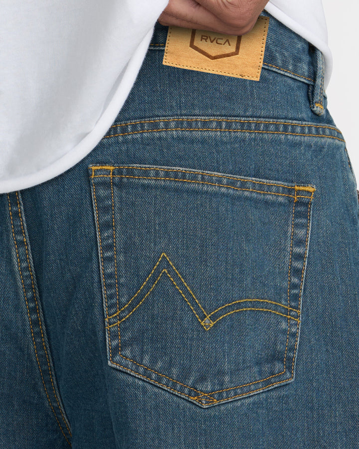 RVCA Men's Big RVCA Loose Fit Jean - Dark Vintage - Sun Diego Boardshop
