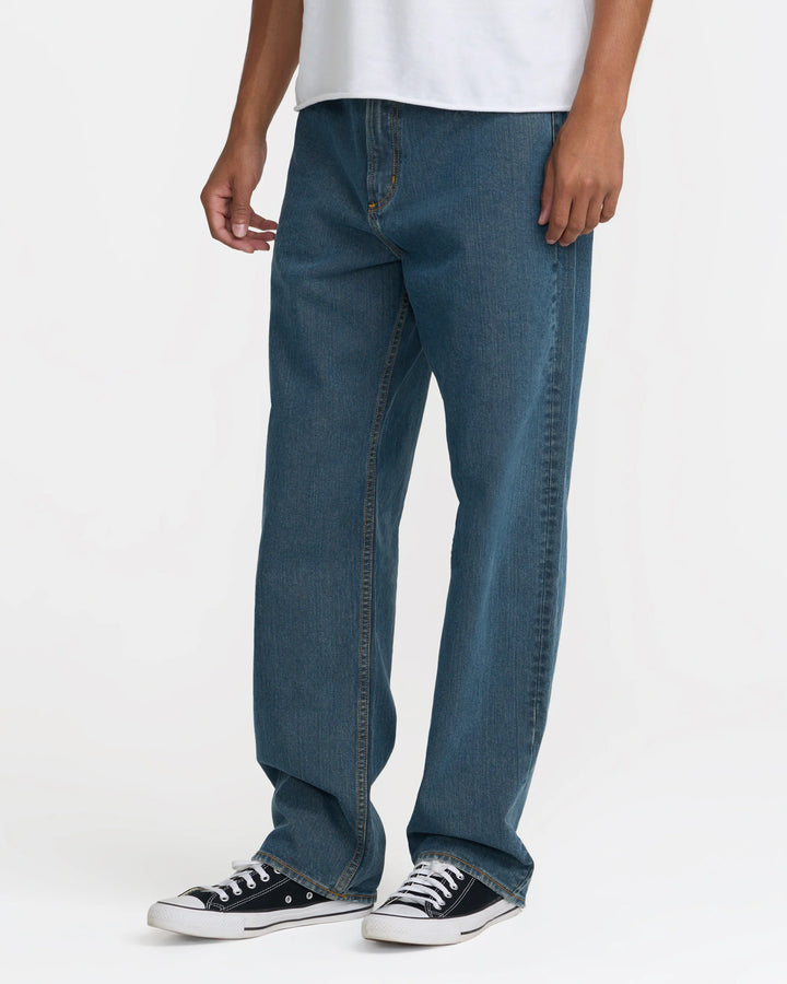RVCA Men's Big RVCA Loose Fit Jean - Dark Vintage - Sun Diego Boardshop