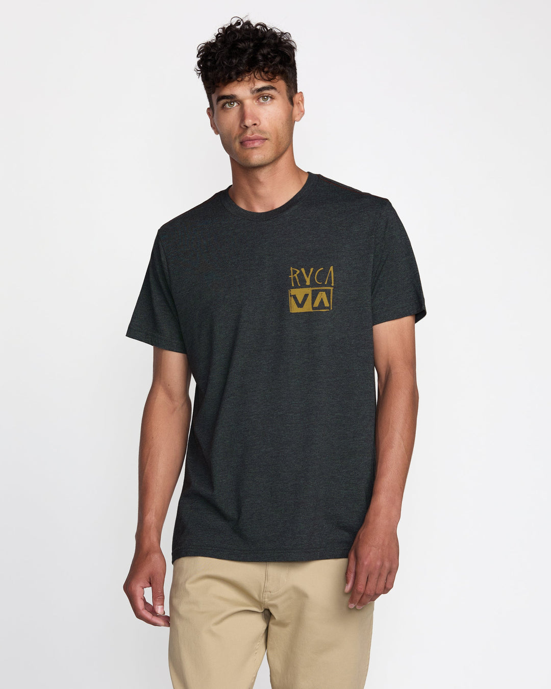 RVCA Horton Panther Short Sleeve Tee - Black - Sun Diego Boardshop