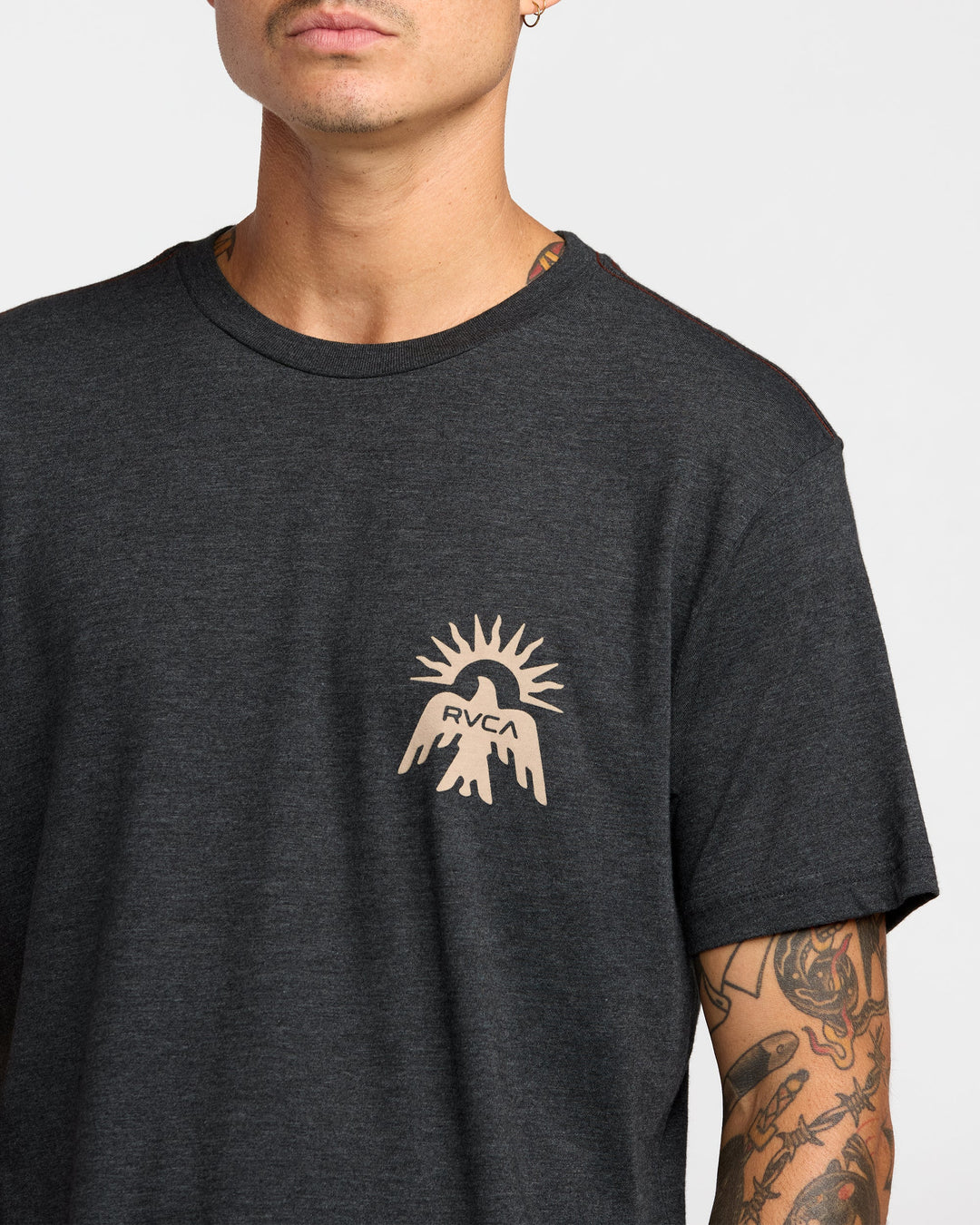 RVCA Las Cruces Short Sleeve Tee - Black - Sun Diego Boardshop