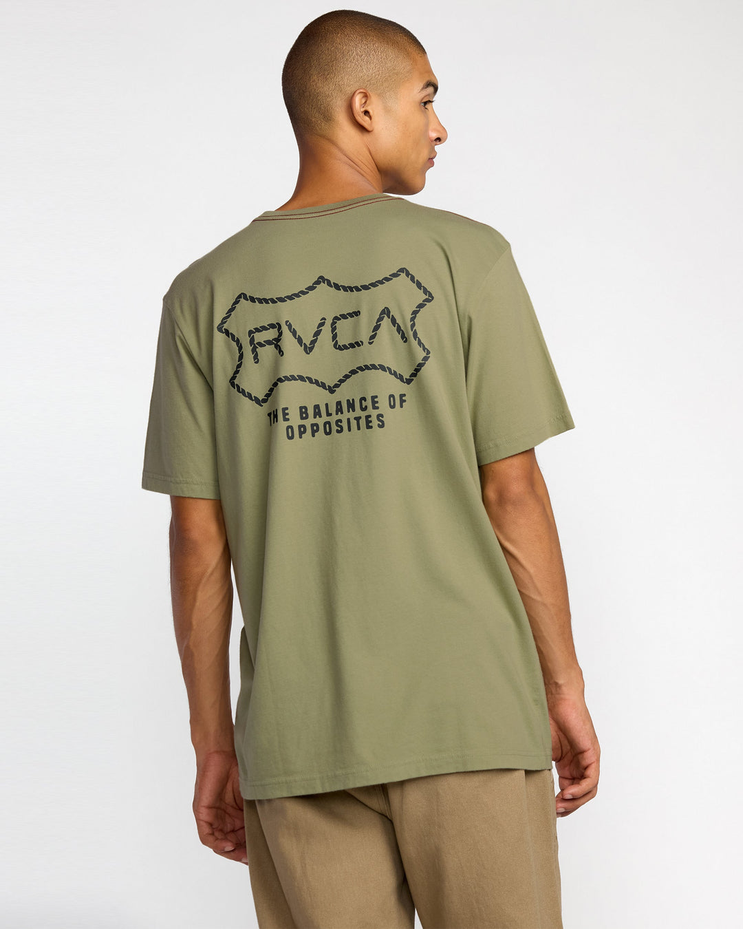 Rvca Genuine Rvca Short Sleeve Tee - Ranger Green - Sun Diego Boardshop