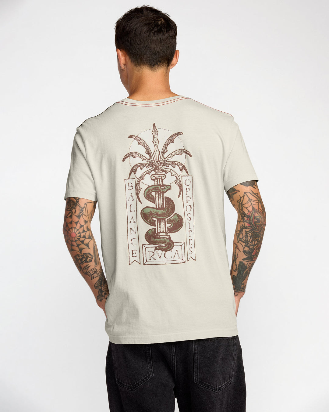 RVCA Serpent Short Sleeve Tee - Ceramic - Sun Diego Boardshop