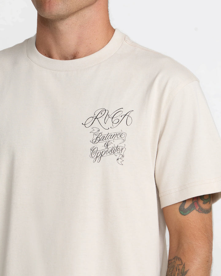 RVCA Men's Paradise Queen Short Sleeve Tee - Ceramic - Sun Diego Boardshop