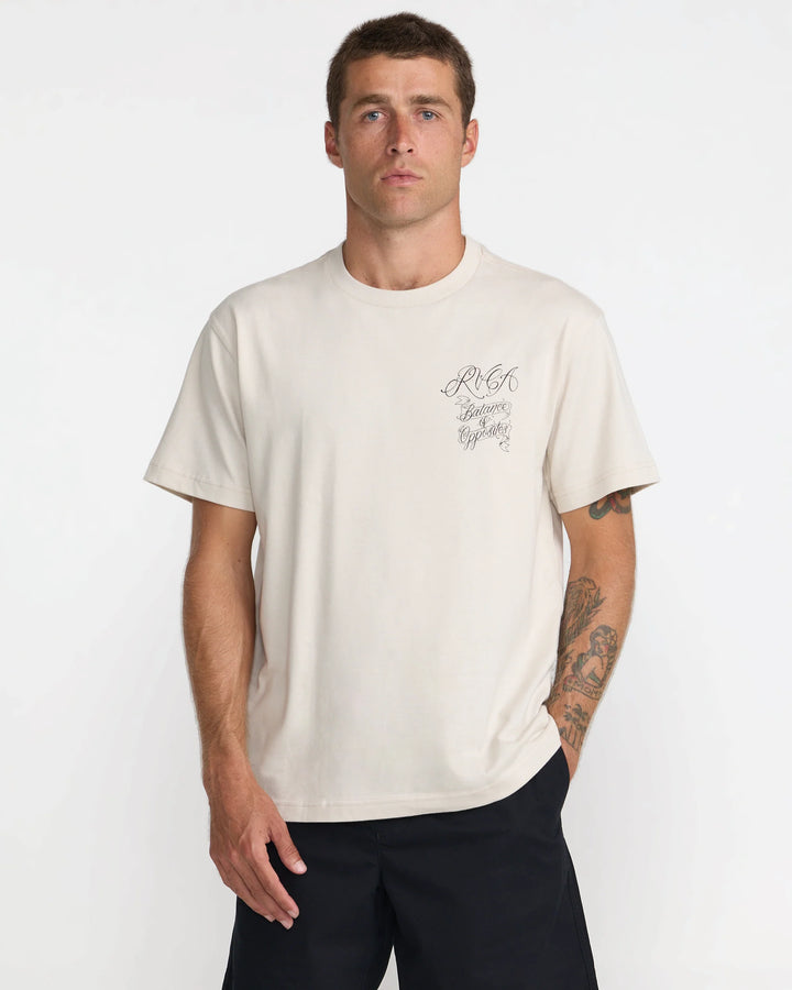 RVCA Men's Paradise Queen Short Sleeve Tee - Ceramic - Sun Diego Boardshop