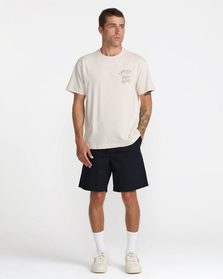 RVCA Men's Paradise Queen Short Sleeve Tee - Ceramic - Sun Diego Boardshop