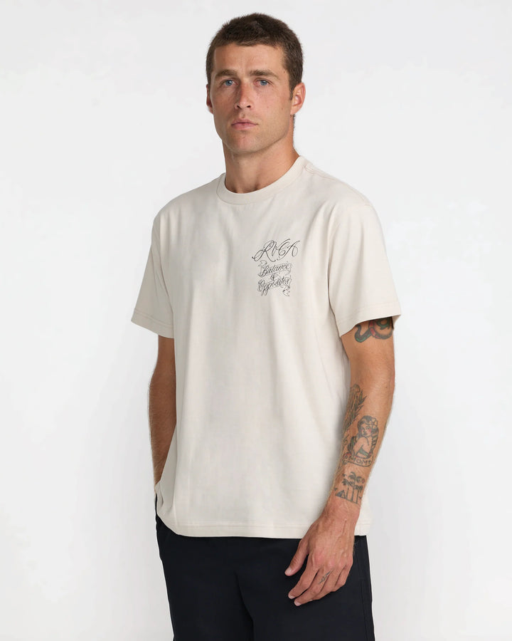 RVCA Men's Paradise Queen Short Sleeve Tee - Ceramic - Sun Diego Boardshop