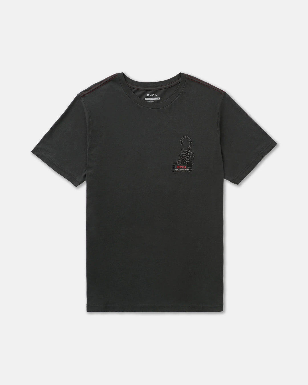 RVCA Men's Scorpo Short Sleeve Tee - Pirate Black - Sun Diego Boardshop