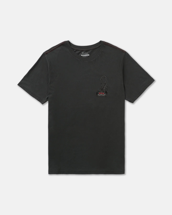 RVCA Men's Scorpo Short Sleeve Tee - Pirate Black - Sun Diego Boardshop