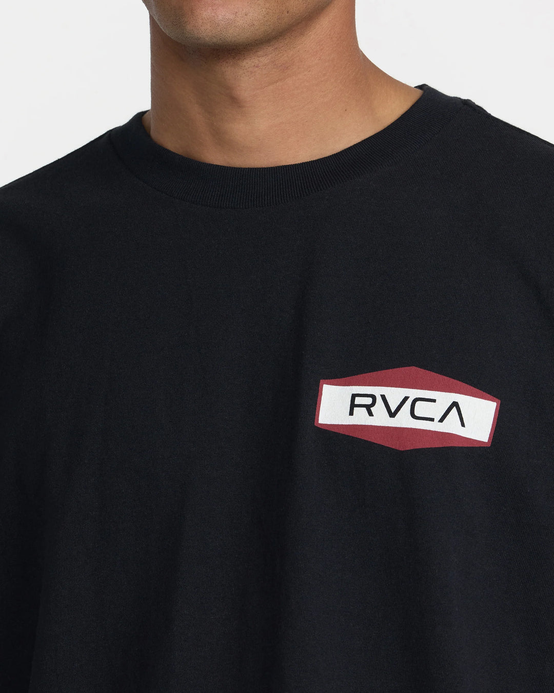 RVCA Men's Fuel Short Sleeve Tee - Black - Sun Diego Boardshop