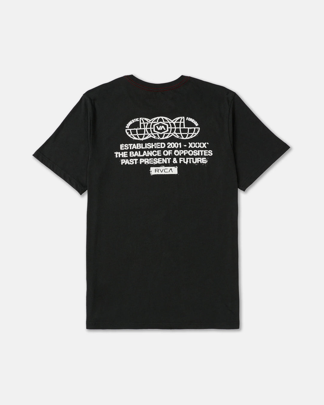 RVCA Men's Tri Pressed Short Sleeve Tee - Pirate Black - Sun Diego Boardshop