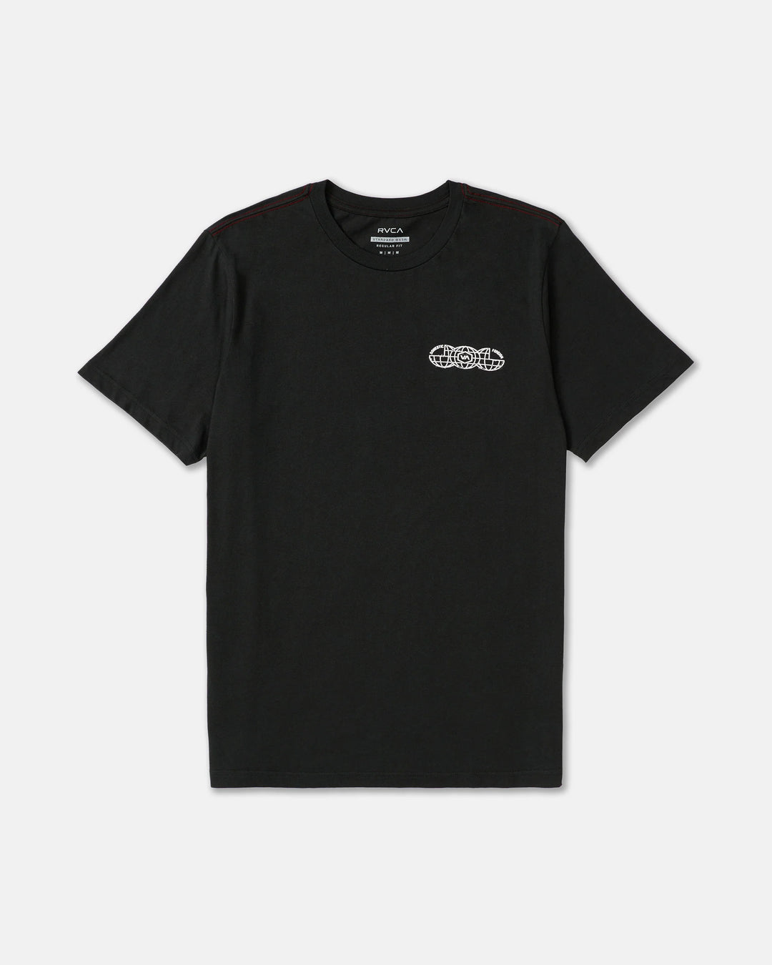 RVCA Men's Tri Pressed Short Sleeve Tee - Pirate Black - Sun Diego Boardshop