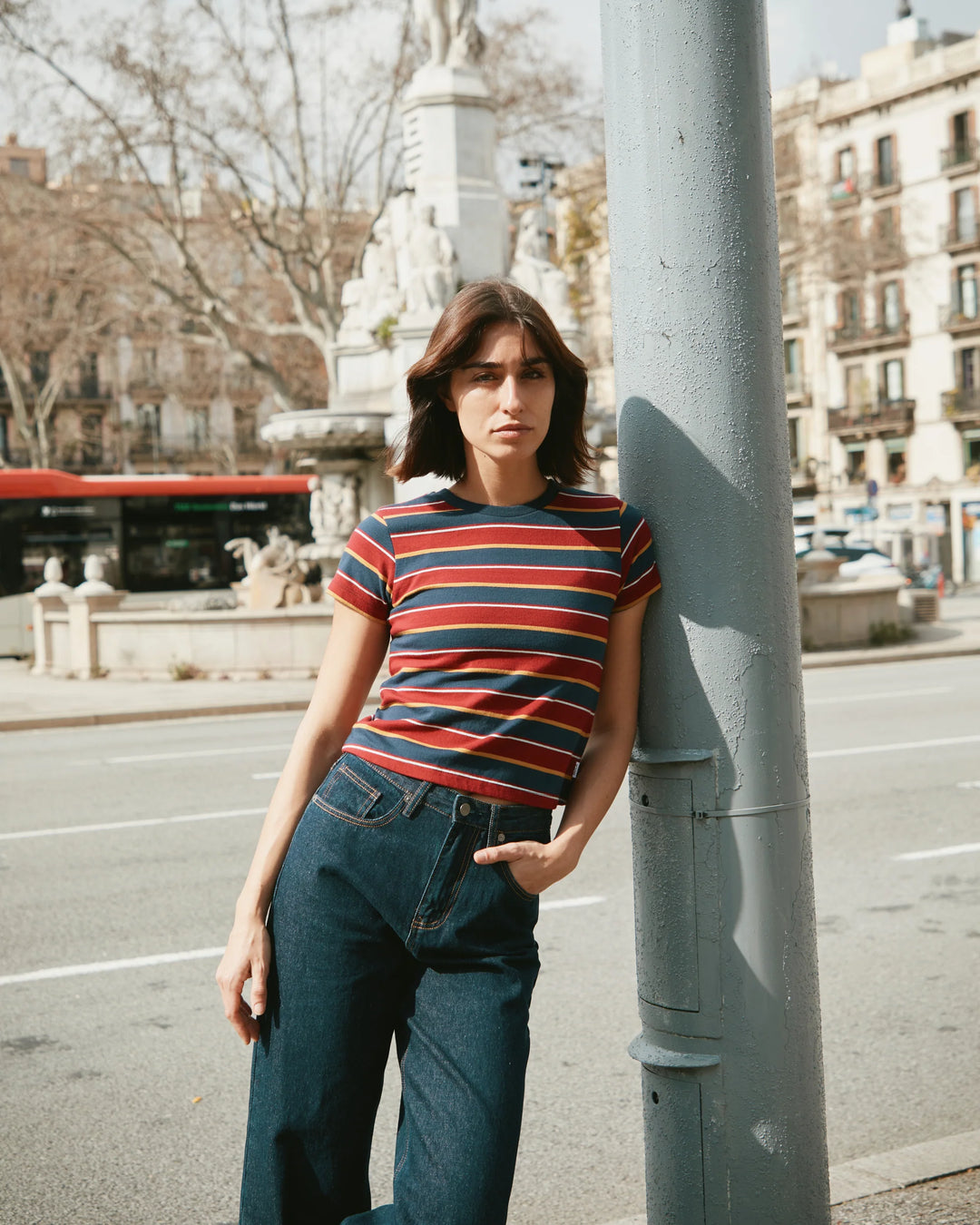 RVCA Women's Unbound Baby Tee - Navy - Sun Diego Boardshop