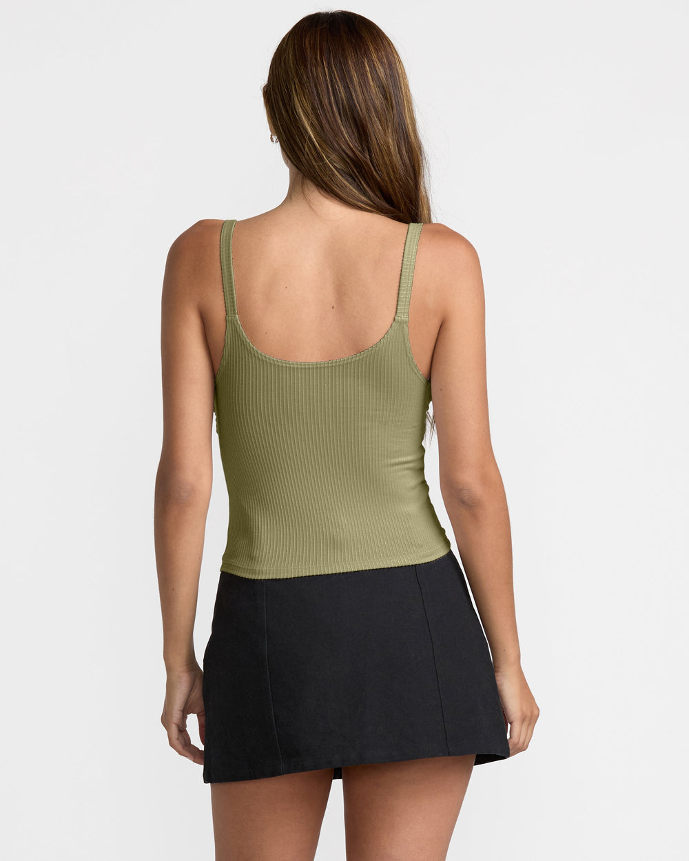 RVCA Slate Twist Tank - Thyme Green - Sun Diego Boardshop
