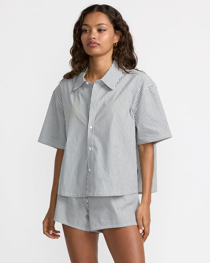 RVCA Mikey Top - Pirate Black - Sun Diego Boardshop