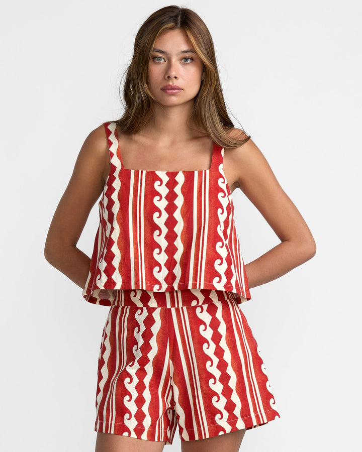 RVCA Baker Top - Pepper Red - Sun Diego Boardshop