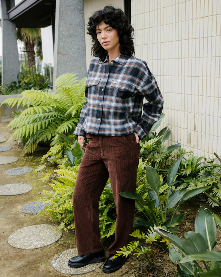 RVCA Women's The Edit Trouser Pant - Chocolate - Sun Diego Boardshop