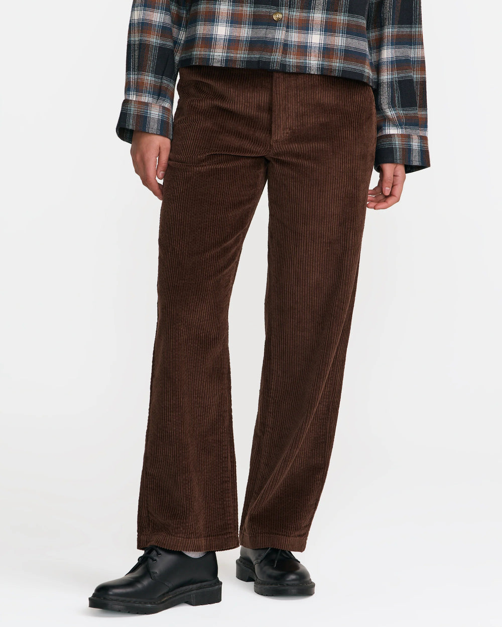 RVCA Women's The Edit Trouser Pant - Chocolate - Sun Diego Boardshop