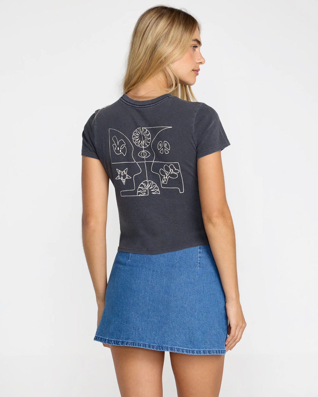 Rvca Reform Skirt - Crystal Blue - Sun Diego Boardshop