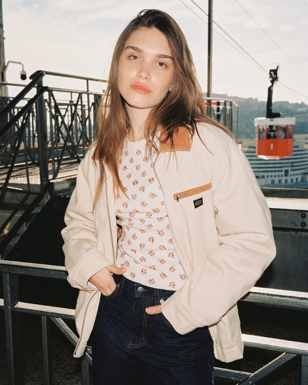 RVCA Women's Michigan Mechanics Jacket - Natural - Sun Diego Boardshop