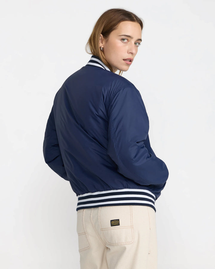 RVCA Women's El Dorado Managers Jacket - Navy - Sun Diego Boardshop