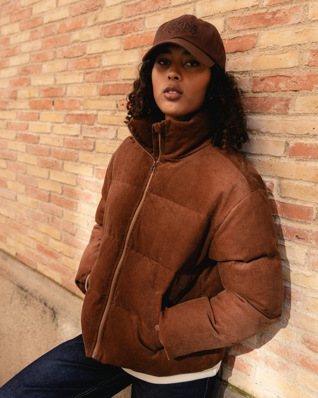 RVCA Women's Easy Street Puffer Jacket - Chocolate - Sun Diego Boardshop