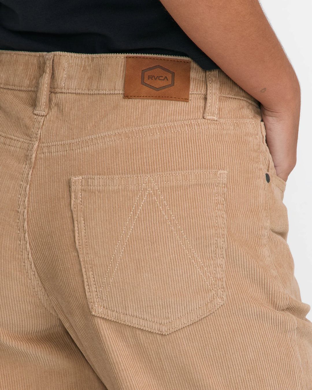 RVCA Women's Coco Relaxed Straight Leg Jean - Sand Dune - Sun Diego Boardshop