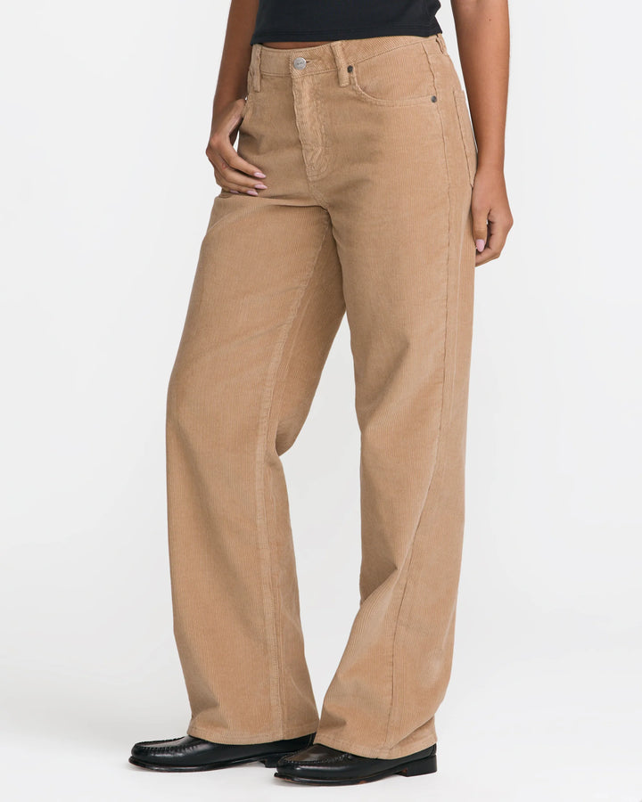 RVCA Women's Coco Relaxed Straight Leg Jean - Sand Dune - Sun Diego Boardshop