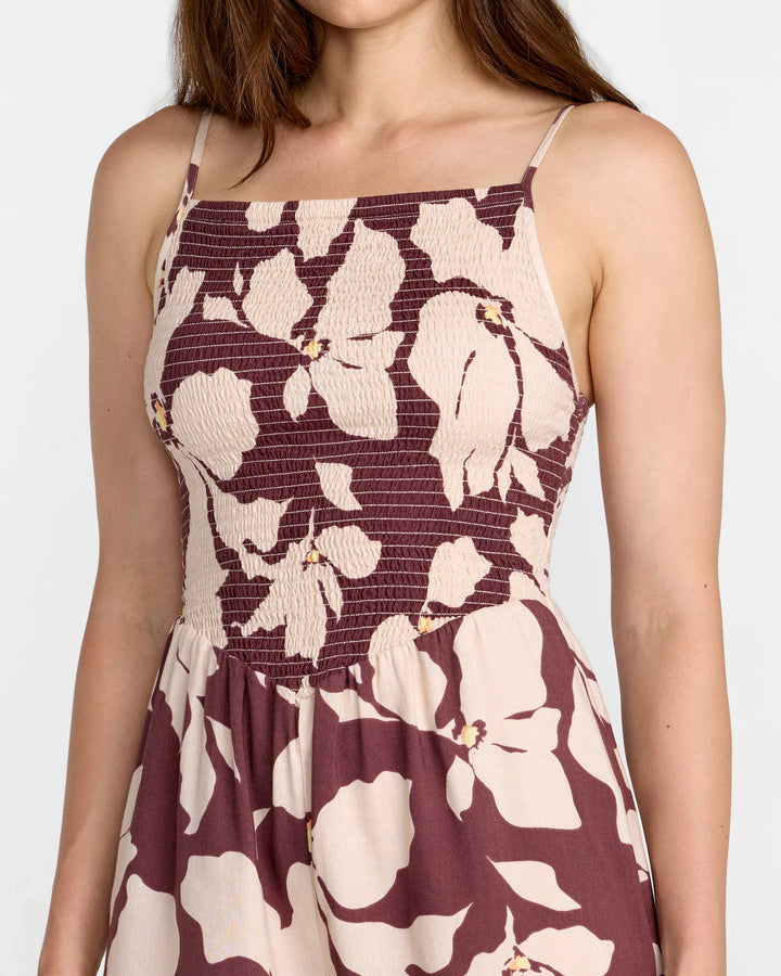 RVCA Sienna Romper - Terra Brown - Sun Diego Boardshop