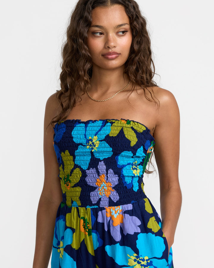RVCA Kat Romper - Blue Hawaii - Sun Diego Boardshop