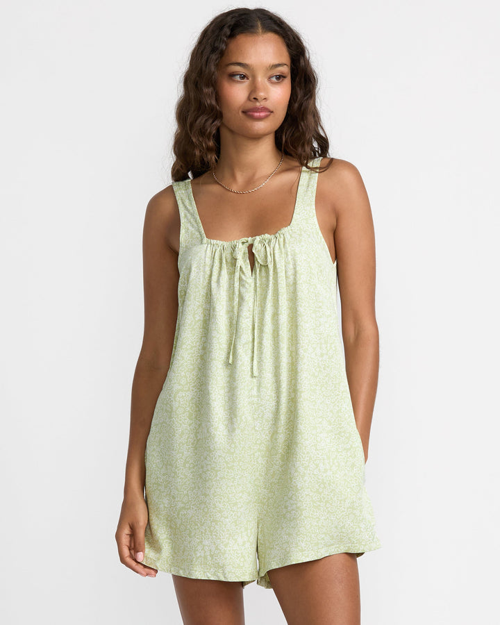 RVCA Oliver Romper - Lint - Sun Diego Boardshop