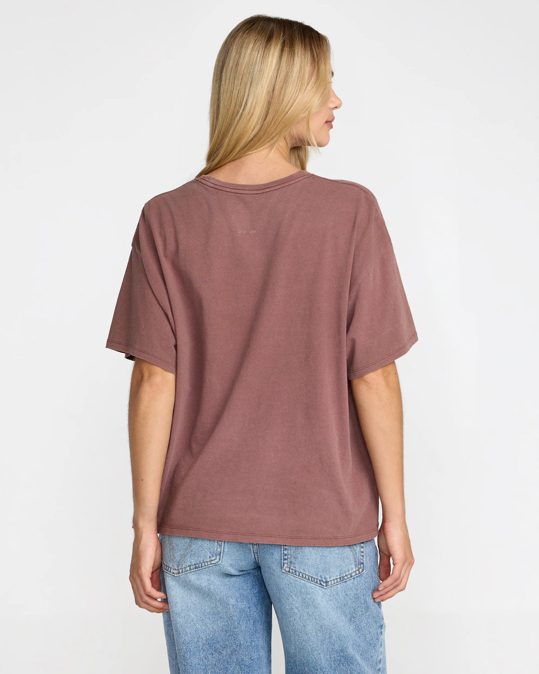 Rvca Move On Bf Tee - Terra Brown - Sun Diego Boardshop