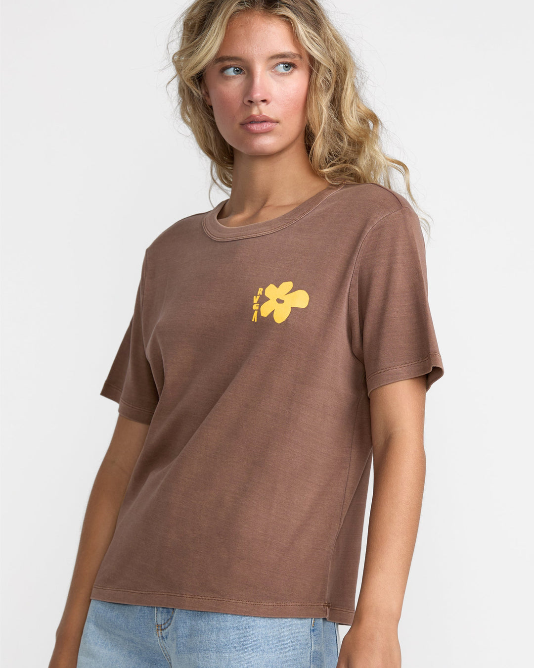 RVCA Daily Tee - Coffee Bean - Sun Diego Boardshop