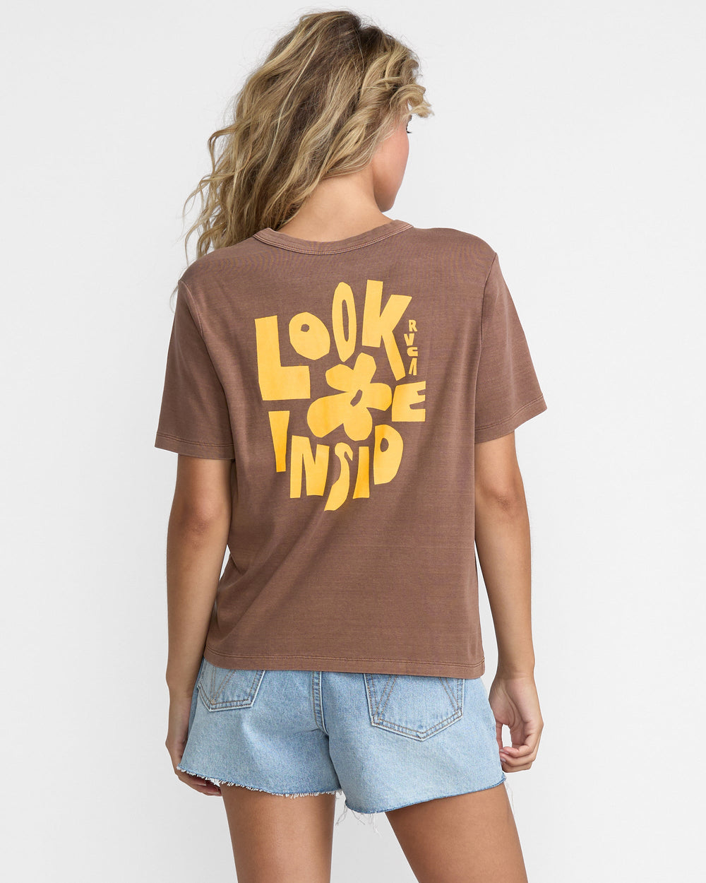 RVCA Daily Tee - Coffee Bean - Sun Diego Boardshop