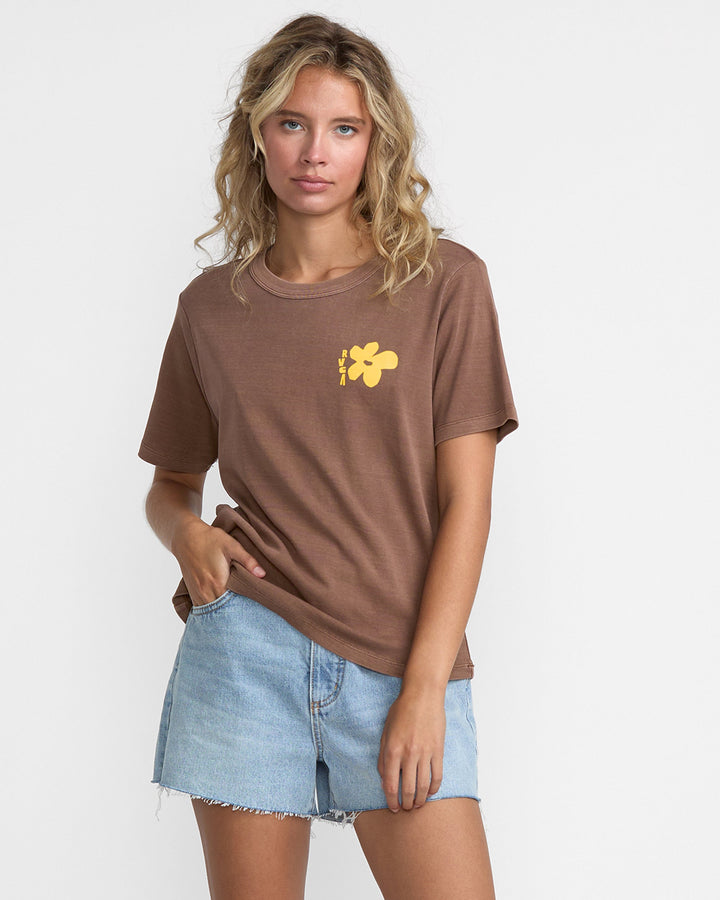 RVCA Daily Tee - Coffee Bean - Sun Diego Boardshop