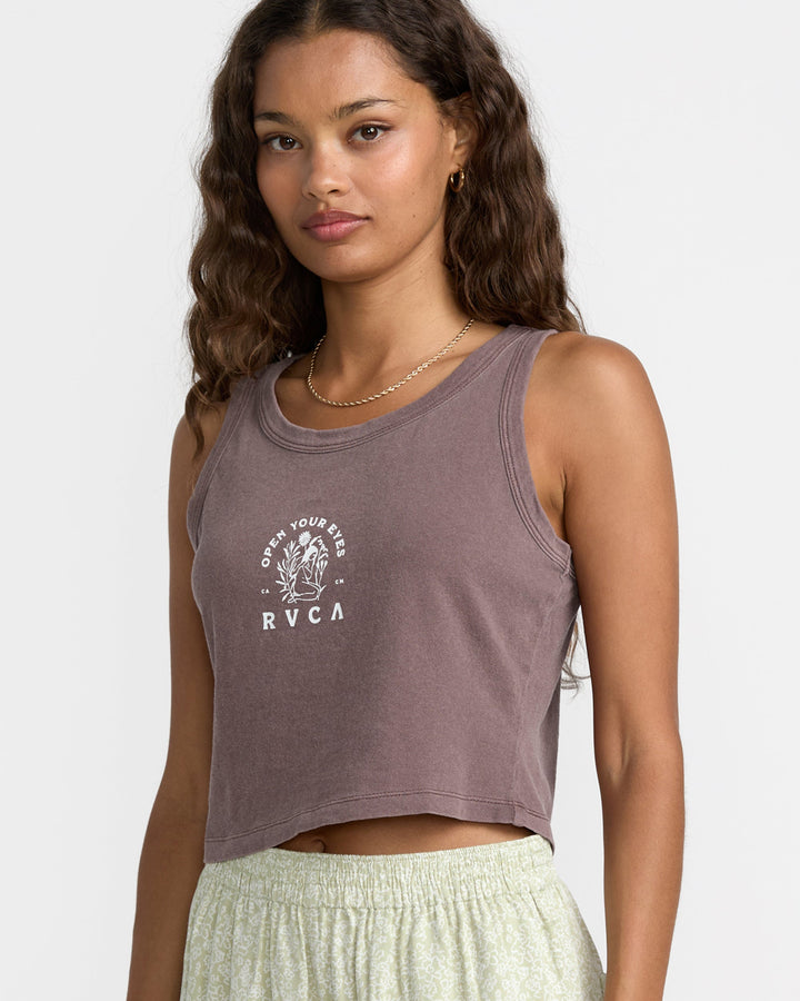 RVCA Flow Tank - Coffee Bean - Sun Diego Boardshop