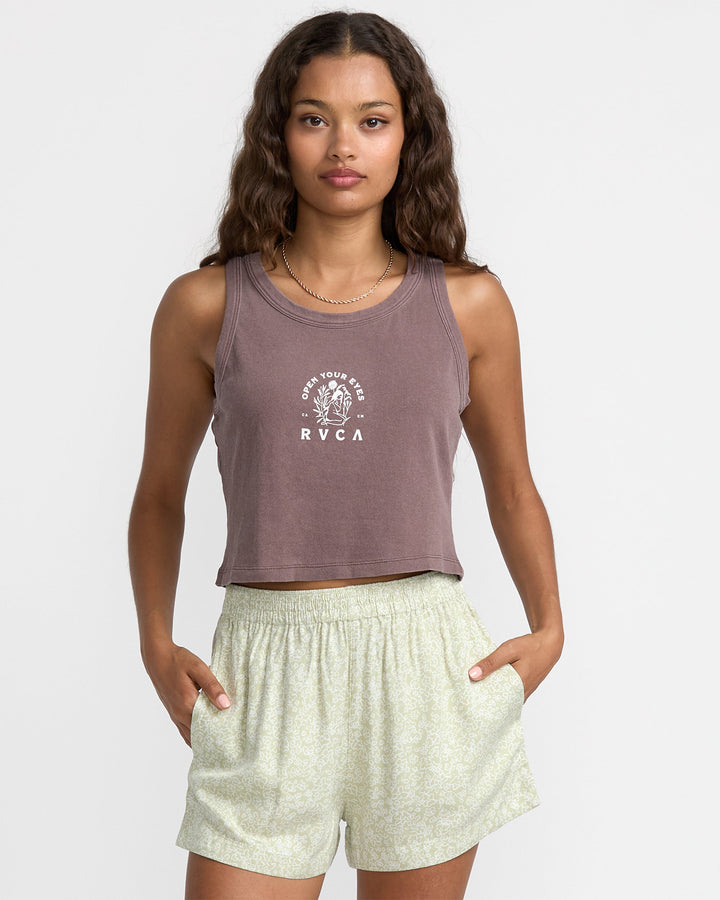 RVCA Flow Tank - Coffee Bean - Sun Diego Boardshop