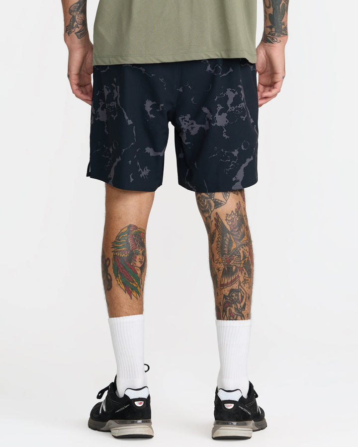 RVCA Men's Yogger 2 In 1 17" Short - Black 2 - Sun Diego Boardshop