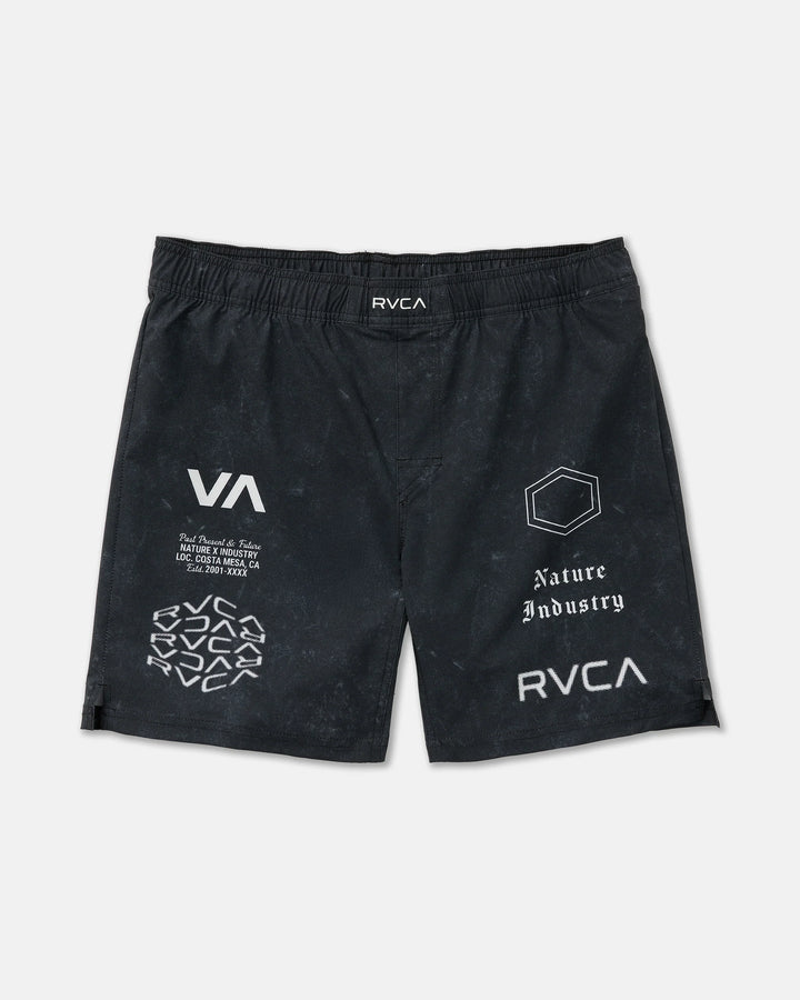 RVCA Men's Scrapper II Lined Short - Washed Black - Sun Diego Boardshop