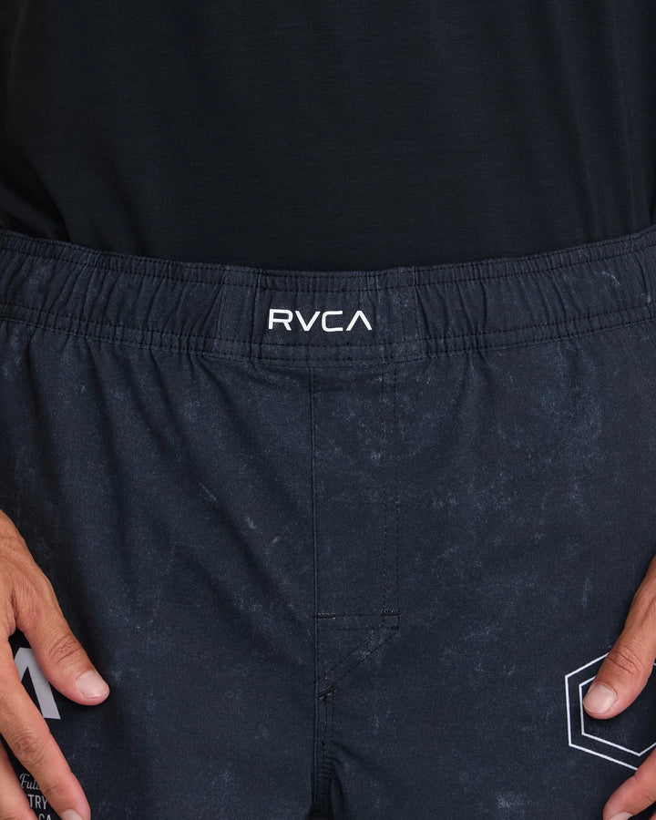 RVCA Men's Scrapper II Lined Short - Washed Black - Sun Diego Boardshop