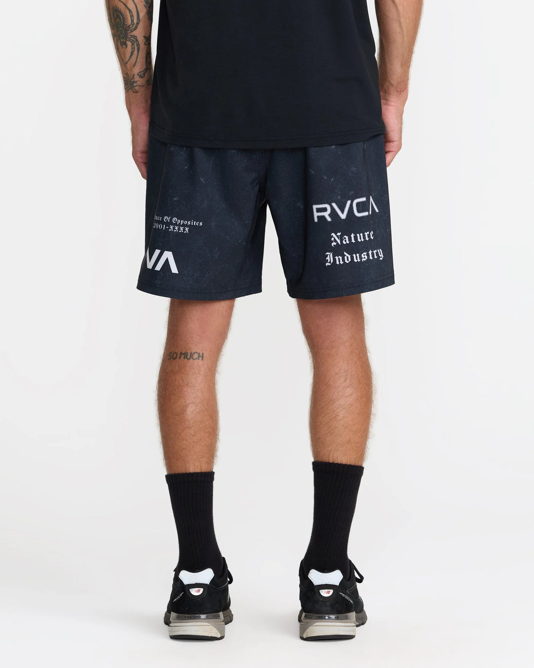RVCA Men's Scrapper II Lined Short - Washed Black - Sun Diego Boardshop