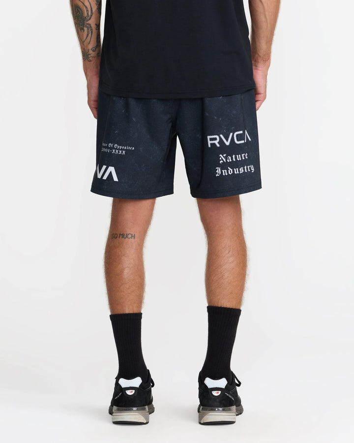 RVCA Men's Scrapper II Lined Short - Washed Black - Sun Diego Boardshop