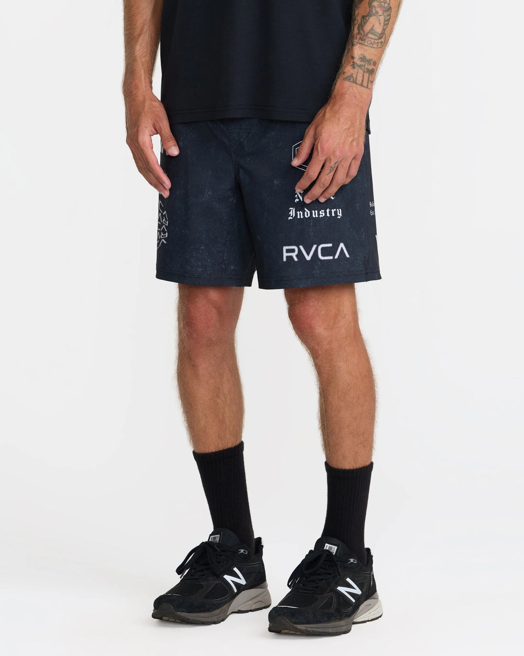RVCA Men's Scrapper II Lined Short - Washed Black - Sun Diego Boardshop