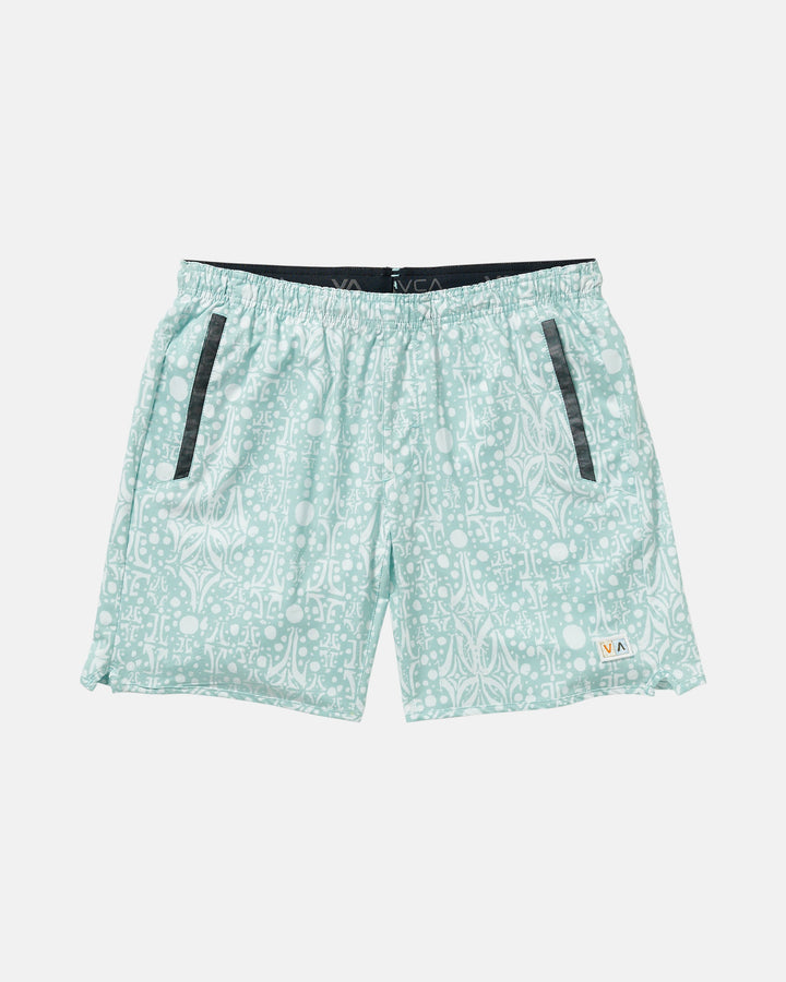 RVCA Rich Jacobs Yogger Stretch 17" Short - Blue Haze - Sun Diego Boardshop