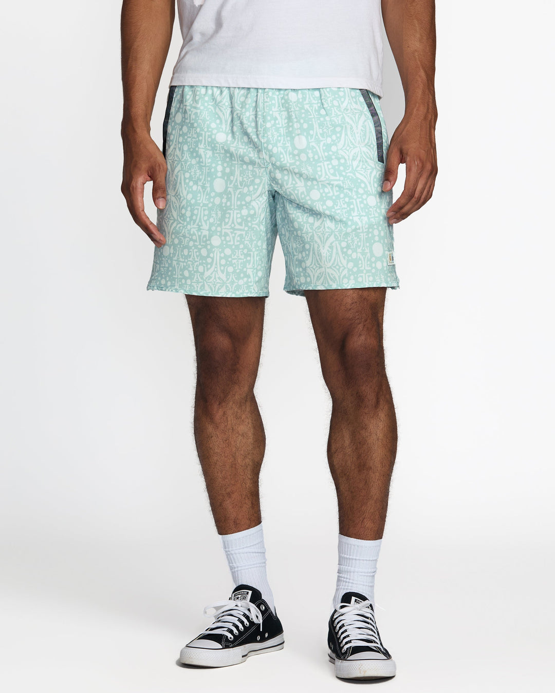 RVCA Rich Jacobs Yogger Stretch 17" Short - Blue Haze - Sun Diego Boardshop